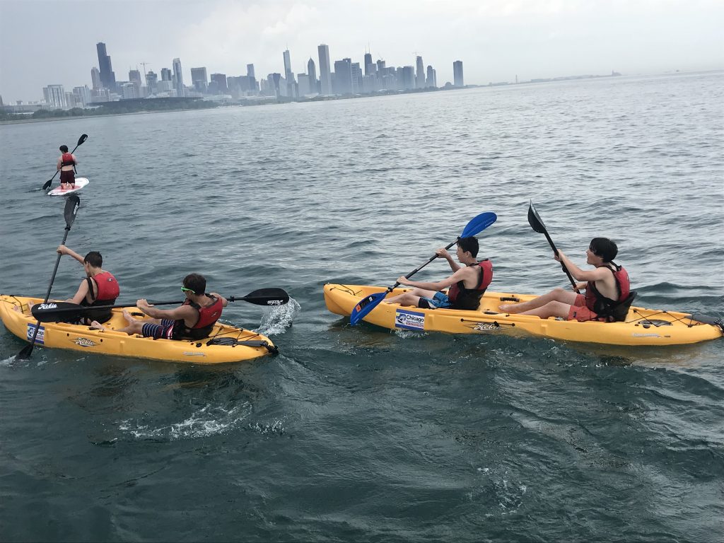 Kayaks Chicago Water Sport Rentals at 31st Street Harbor